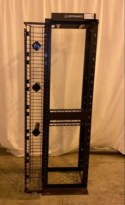 ORTRONICS 2 post telecom tower w/ mesh sides(S6LLST3473)