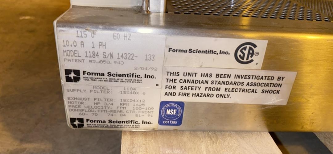 Thermo Scientific Fume Hood BSC Class II A/B3 with Stand(S6LLST3663)