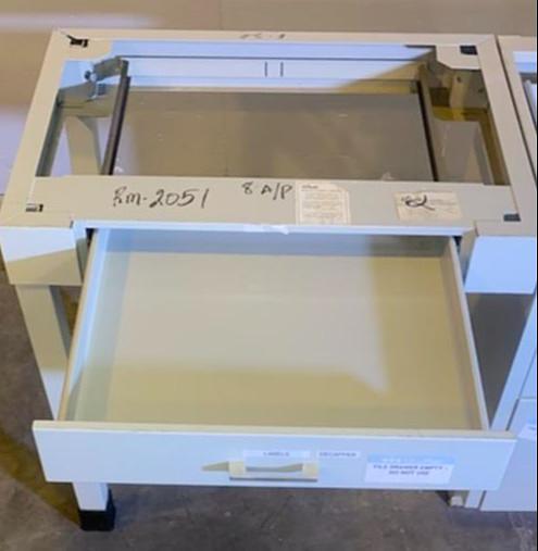 St. Charles Table with Casework (S6LLST4380)