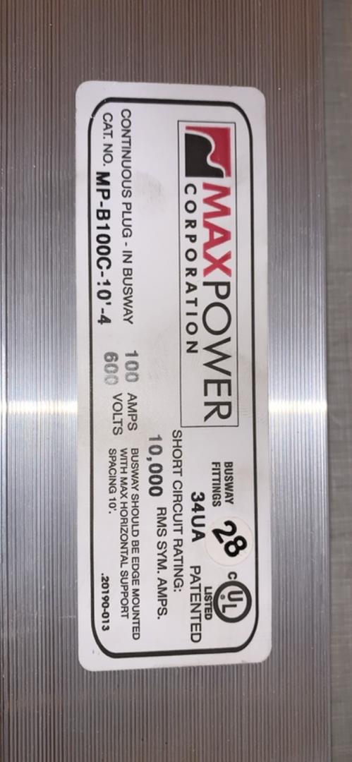 100A Starline MAXPOWER MPB200C10'4 Busway Plug(S6LLST9101)