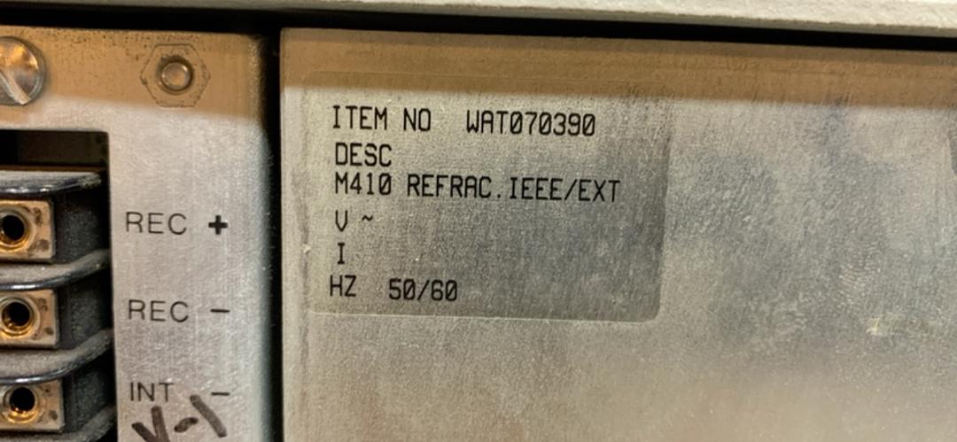 Waters 410 Differential Refractometer WAT070390(S6LLST6437)