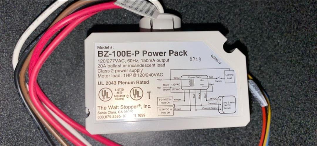 Watt Stopper BZ-100E-P Power Pack(S6LLST4885)