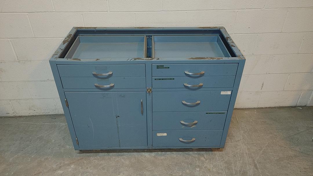 47" 7 Drawer 1 Door Casework(S6LLST11815)