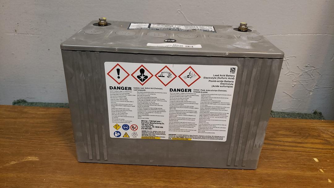 Deka HR3500 Lead Battery 90 Amp Audio Solar UPS-19140