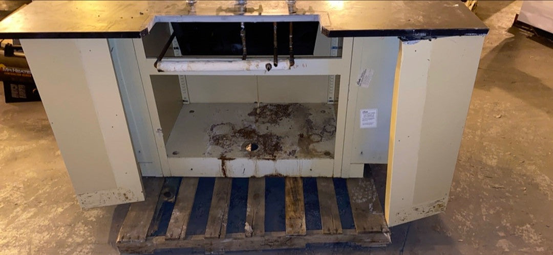 68"x33"x36" Lab Sink w/ Casework Faucets Eyewash(S6LLST2724)