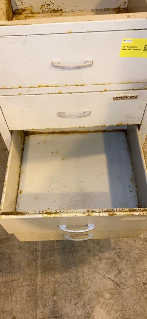 24" Kewaunee Base (All Drawers)(S6LLST3552)