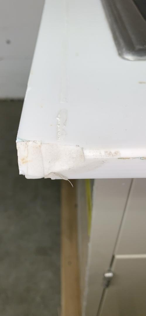 38" Jameston White Epoxy Sink Bundle(S6LLST7119)