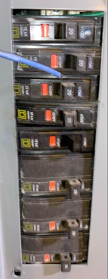 225A Square D NQOD 240v Breaker Panelboard(S6LLST4073)