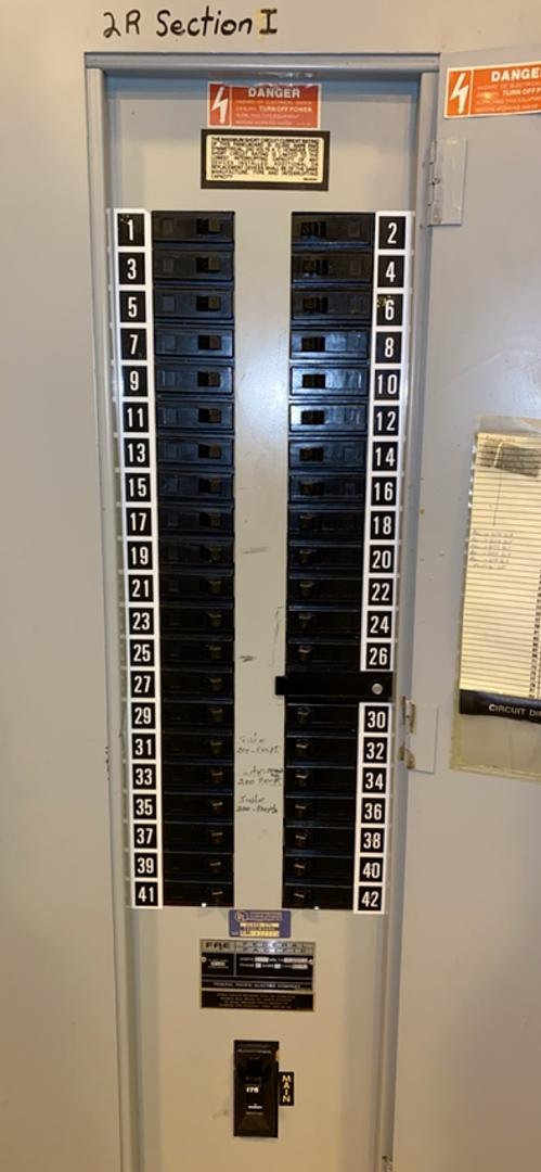 225A 208/120v FPE Breaker Panelboard w/ 175A Main Loaded Breakers(S6LLST3828)