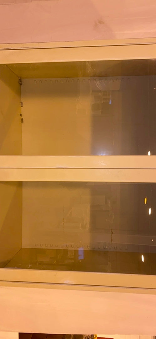 48x22x84 Tall Glass Lab Storage Cabinet Casework(S6LLST2946)