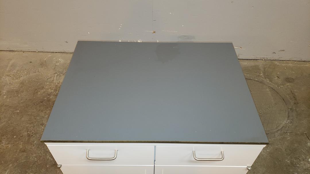 Rolling Lab Casework 2 Stainless Drwr 2 Door(S6LLST10372)