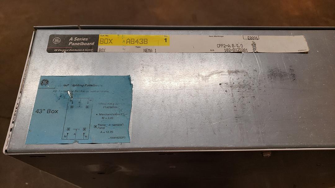 GENERAL ELECTRIC PANEL BOX S6LLST12614(S6LLST12614)