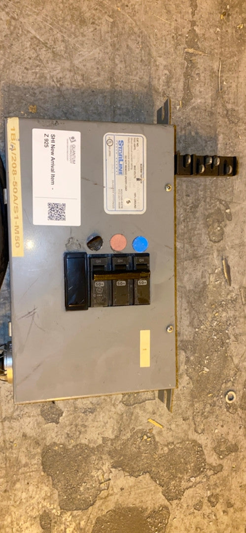 Starline Busway Tap Box 50A 240v CBMDC100XGLR15(2)2p/504(S6LLST3019)