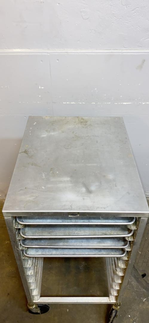 Rolling 10 Shelf Cafeteria Cart(S6LLST5838)