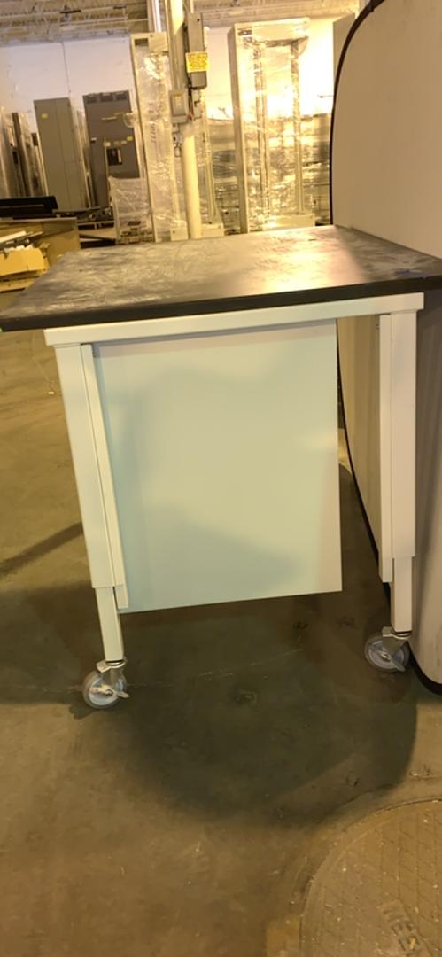 48x36x36" Rolling Lab Table w/ Drawers & Epoxy Top(S6LLST6750)