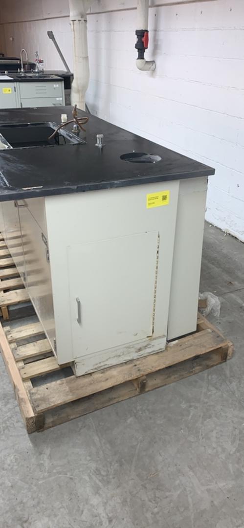 6' Lab Casework Bench Hamilton w/ Sink Top, No Fixtures(S6LLST7082)