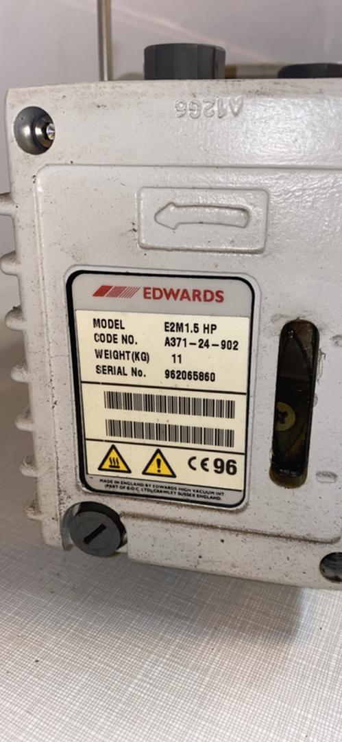 Edwards E2M1.5HP Vacuum Pump(S6LLST5897)