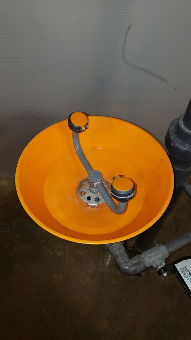 8' Emergency Shower / Eye Wash by Guardian(S6LLST9894)