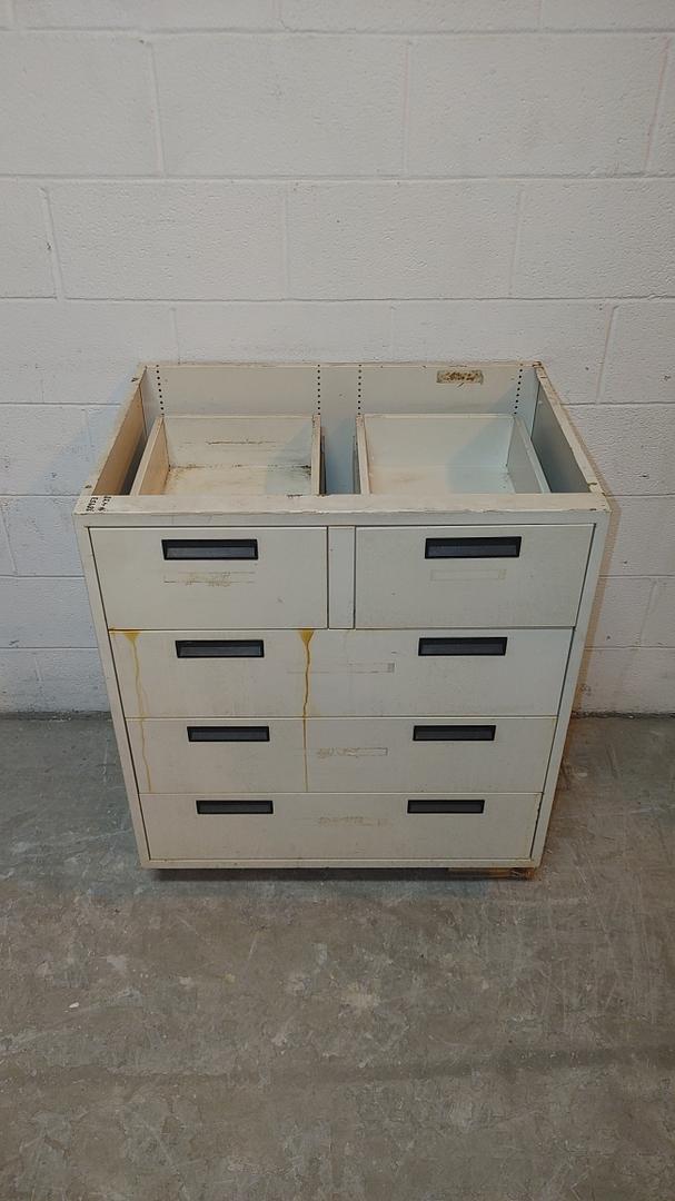 30" Recessed 5 Drawer Casework(S6LLST11876)