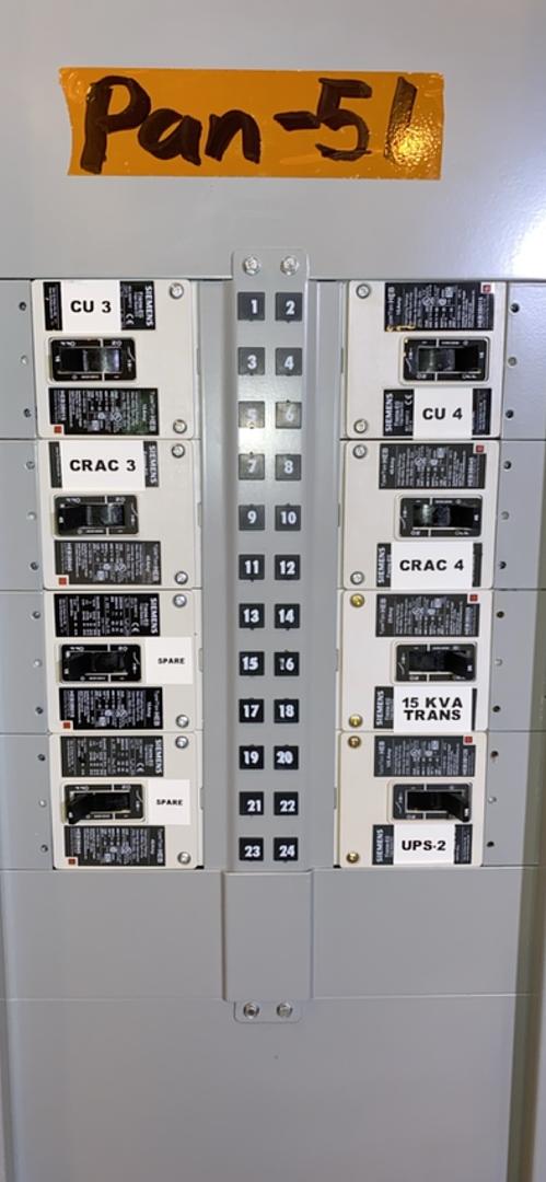 250A SIEMENS HEB Breaker Panelboard 480v '13(S6LLST4033)
