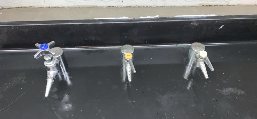 72" Jameston Black Epoxy Sink Bundle(S6LLST2185)