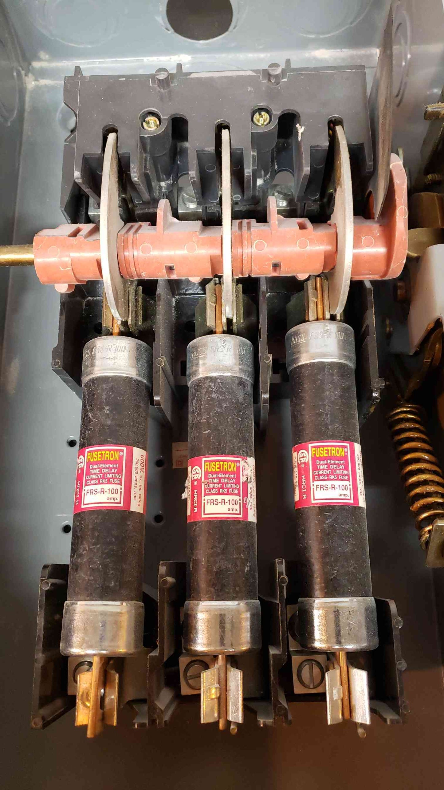 Square D 100 Amp Safety Switch H363 (SKU: 3433AA)(3433AA)