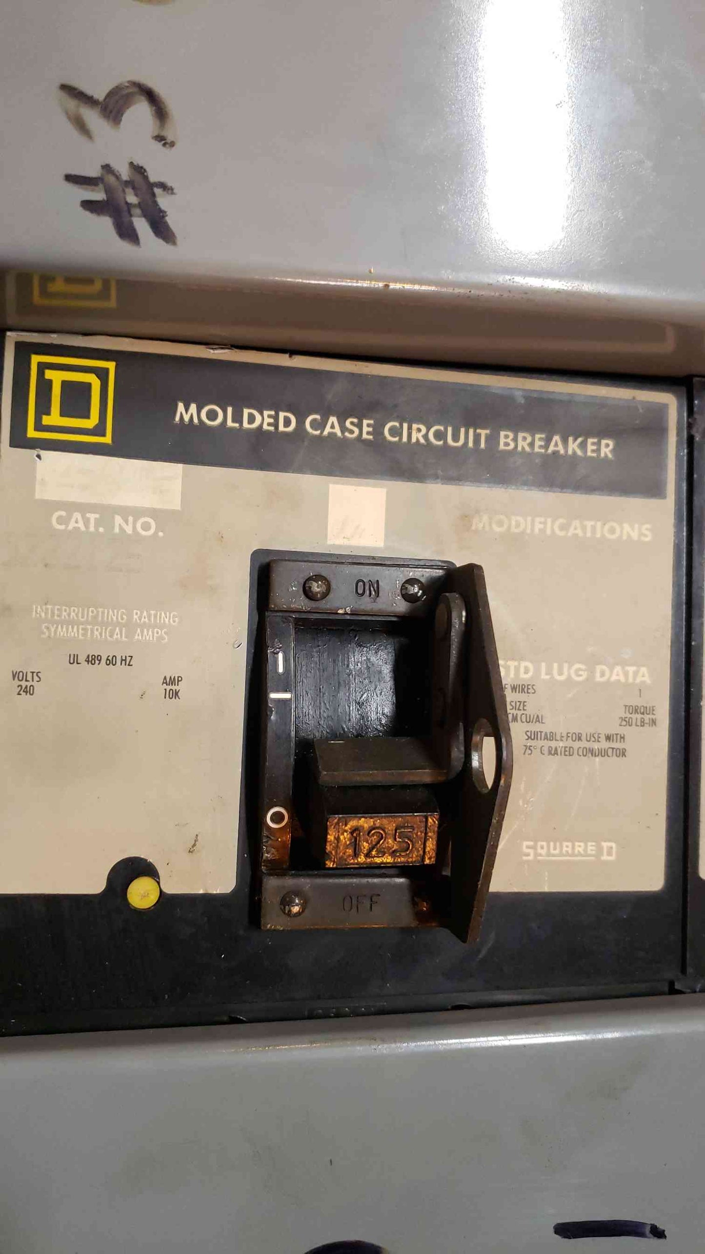 800A Square D I-Line Breaker Panel board 250V(100311)