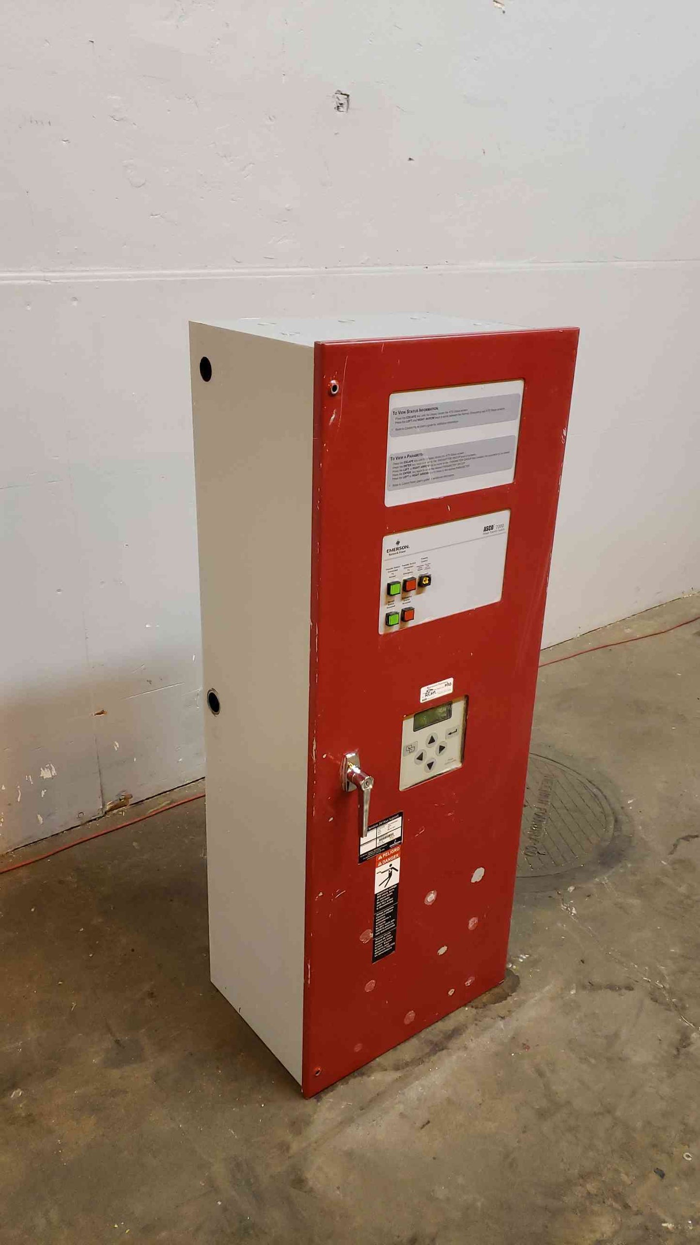 ASCO 70A 7000 Series 480v ATS Automatic Transfer Switch(Q16523)