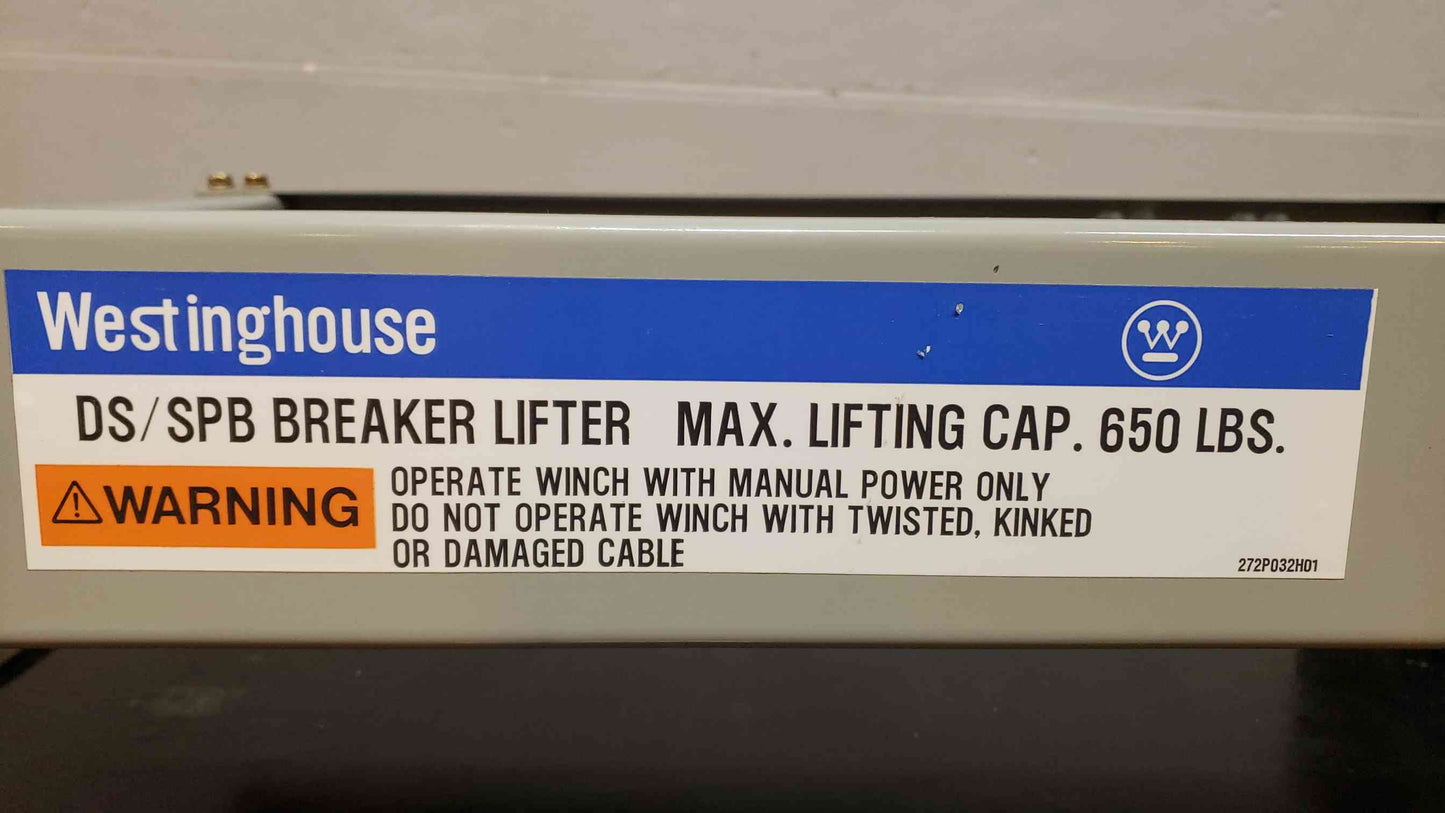 Westinghouse DS/SPB Breaker Lift Hoist (SKU: 3401AA)(3401AA)