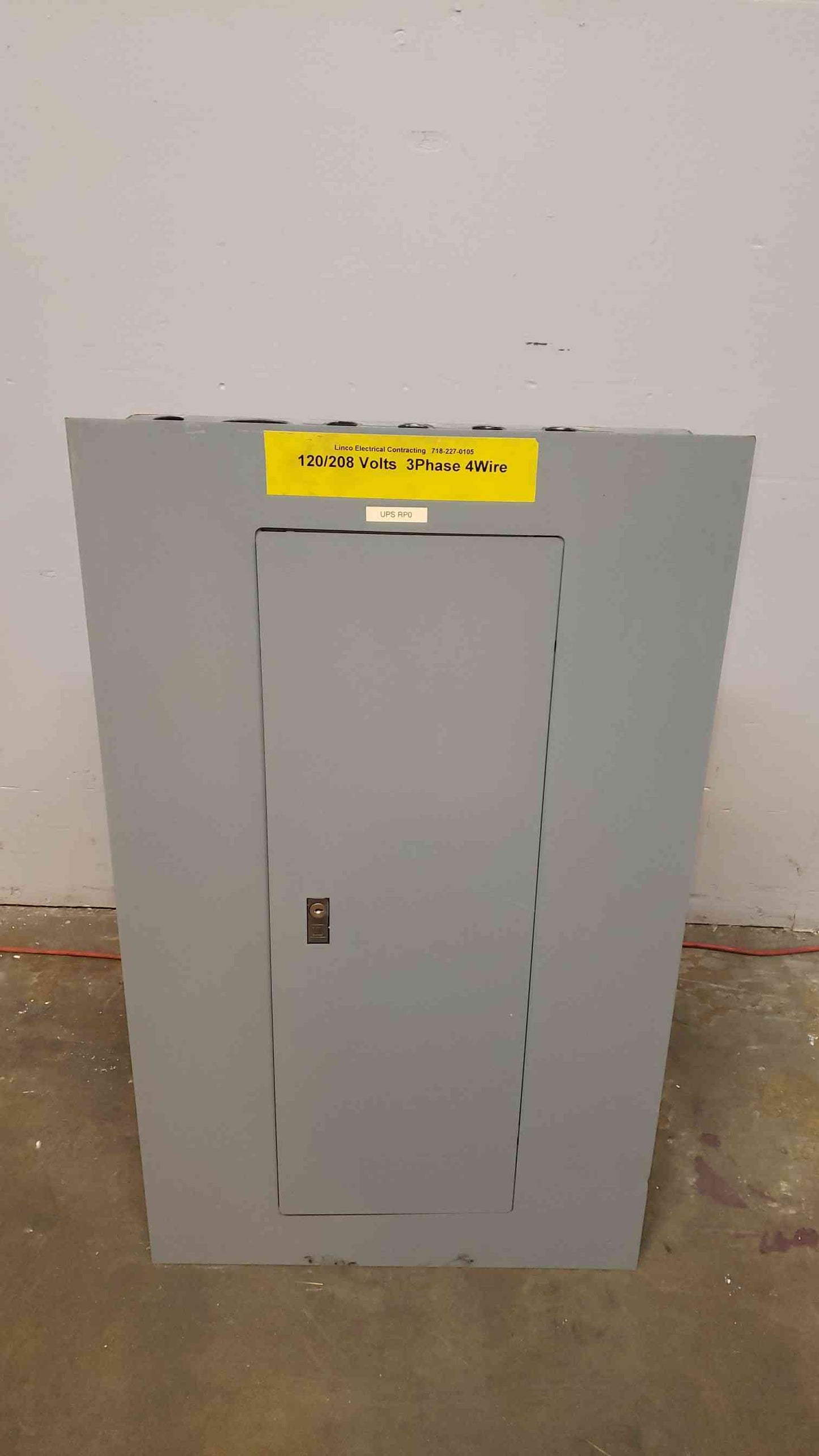225A NQOD Square D MHC35F Breaker Panel Board 120/208/240V(100298)