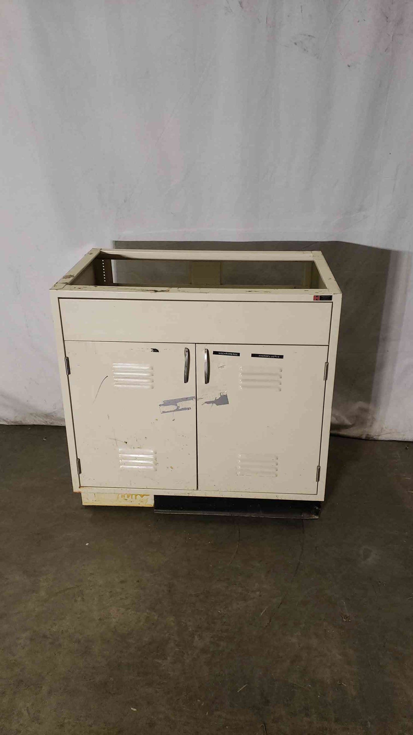 36x22x35 Tan Kewaunee Flammable Cabinet(100234)
