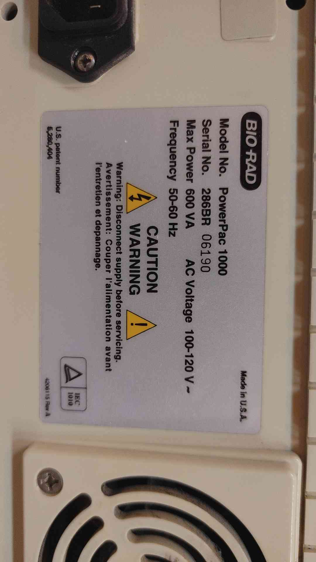 Bio-Rad Power Pac 1000