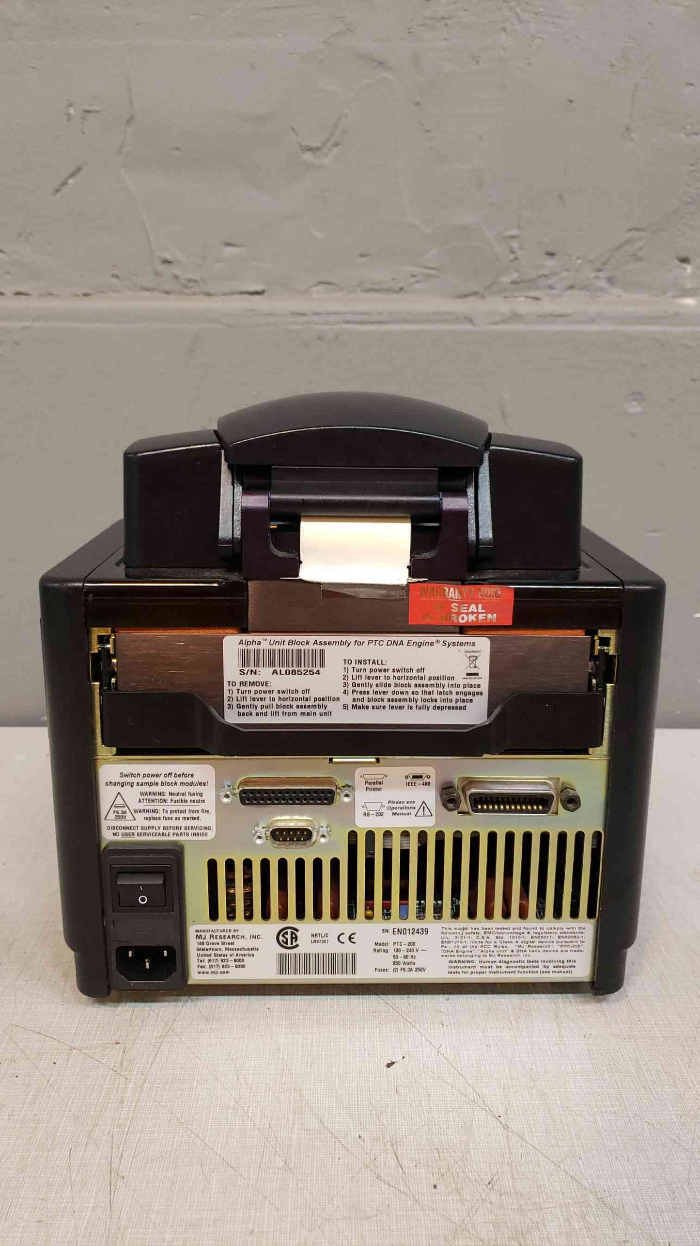 PTC-200 Peltier Thermal Cycler DNA Engine