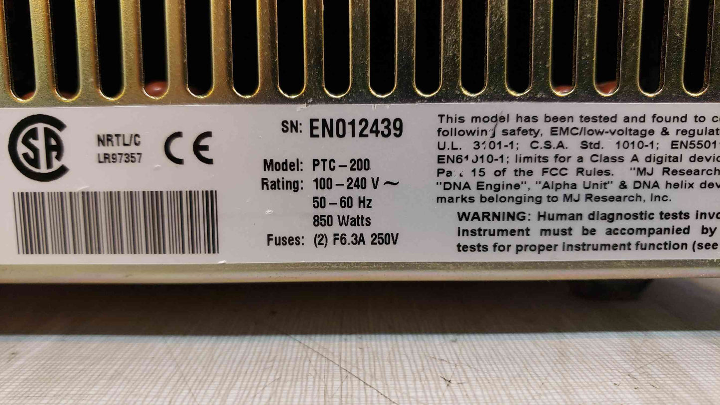PTC-200 Peltier Thermal Cycler DNA Engine