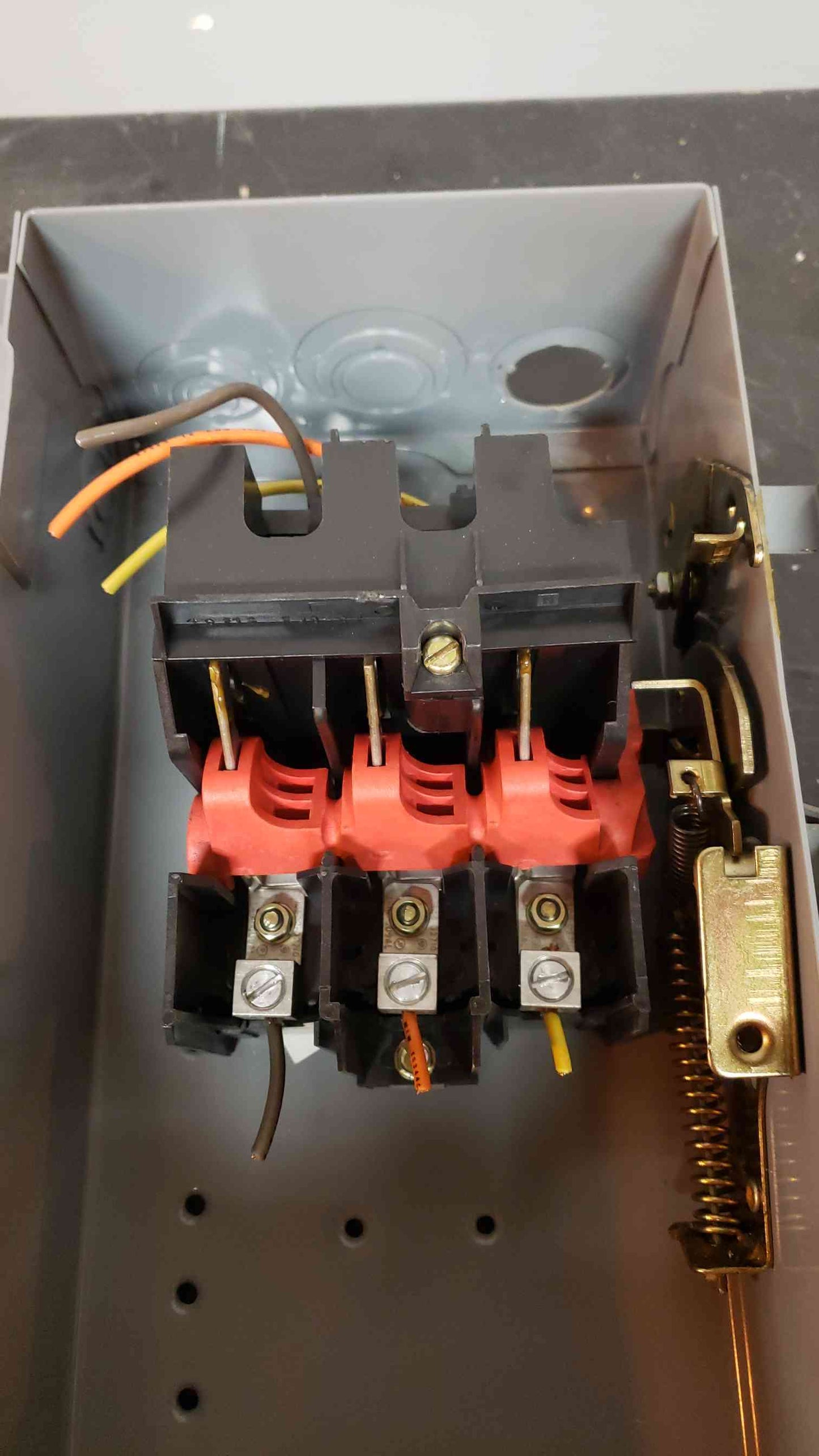 30A Square D Heavy Duty Safety Switch HU361 (SKU: 3926AA)(3926AA)