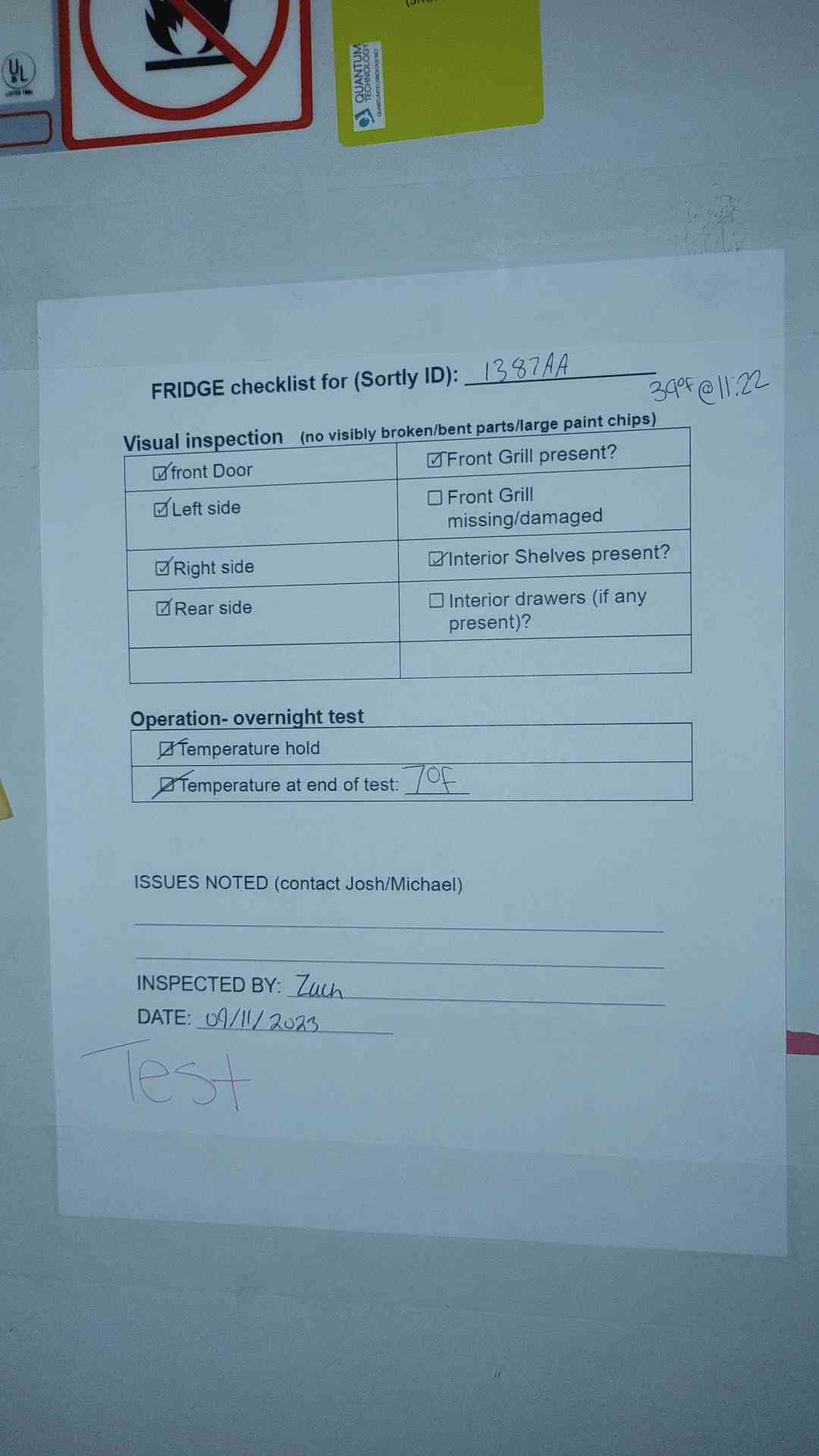 TESTED Fisher Scientific Commercial Freezer 13-988-425F WORKING(1387AA)