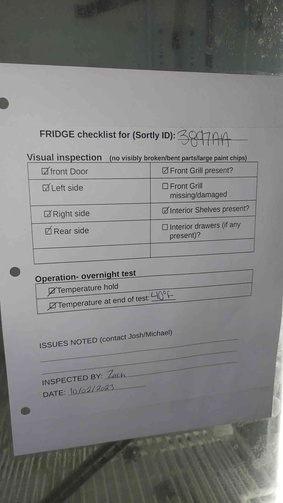 TESTED TRUE Double Door Refrigerator GDM-41 (SKU: 3879AA)(3879AA)