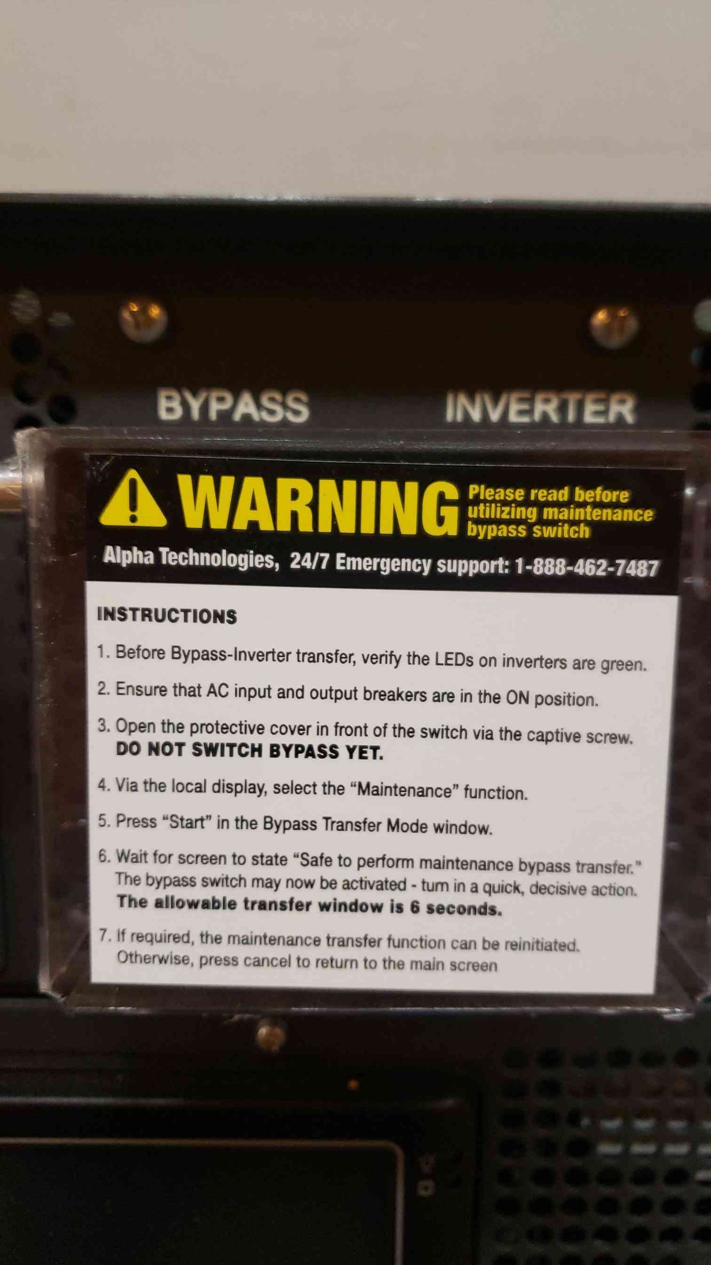 Alpha Technologies Inverter AMPS24-2-24-i4 MBS (SKU: 1923AA)(1923AA)