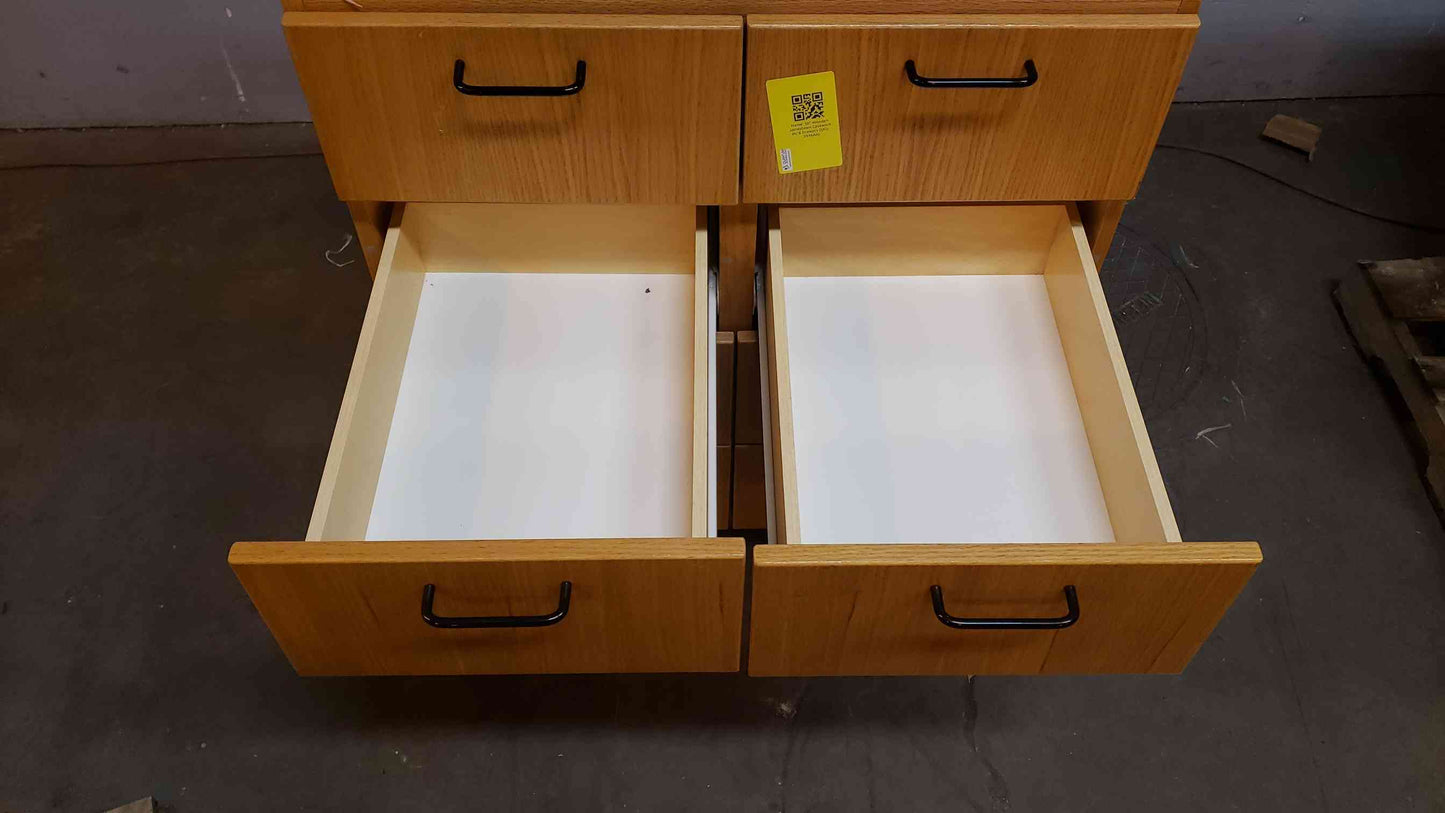 30" Wooden Jamestown Casework W/ 8 Drawers (SKU: 3946AA)(3946AA)