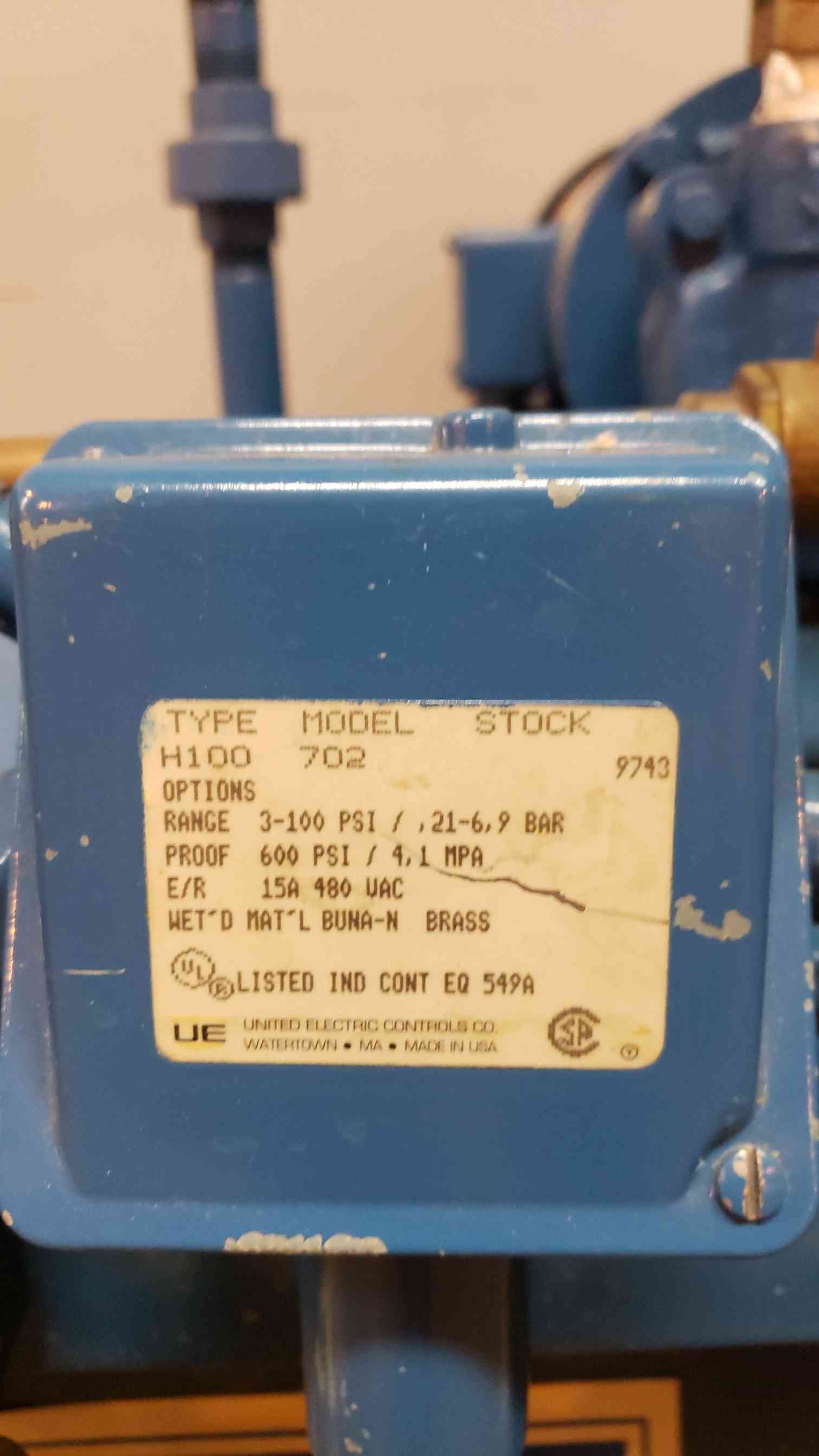 Sterling SIHI Air Compressor H100 .8HP (SKU: 3953AA)(3953AA)