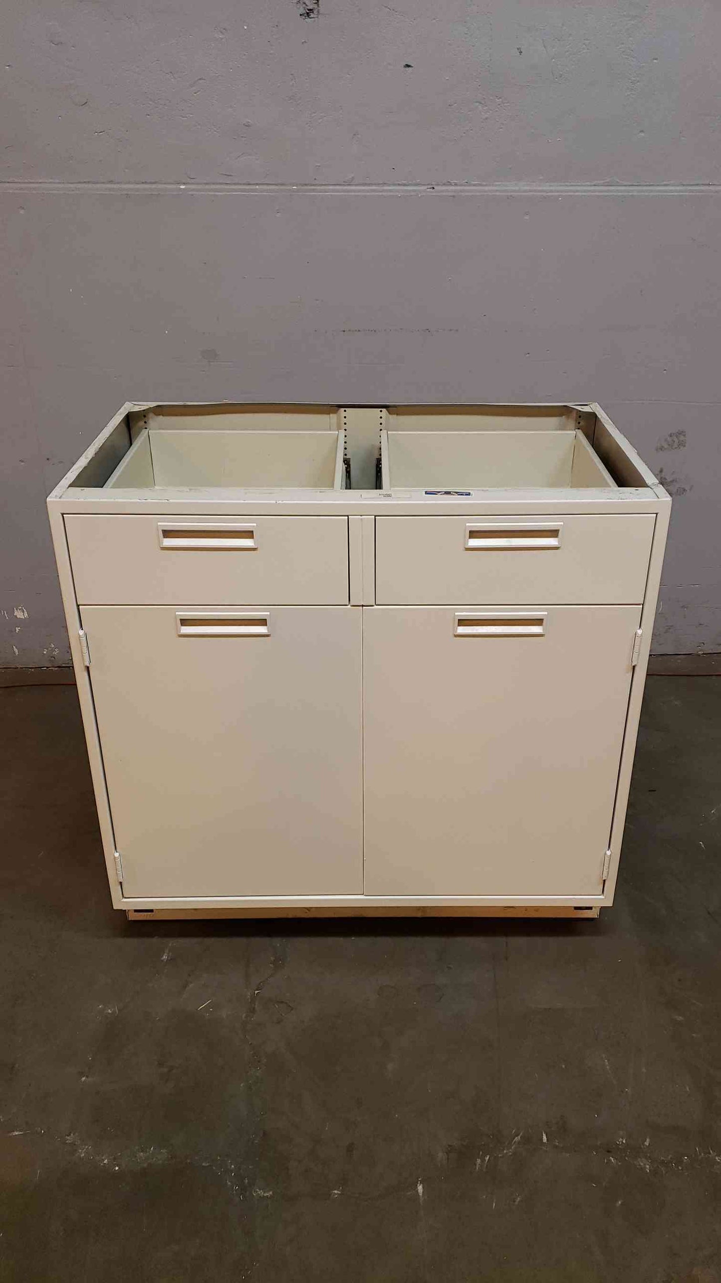 3' Fisher Hamilton Recessed Mixed Casework (SKU: 3957AA)(3957AA)