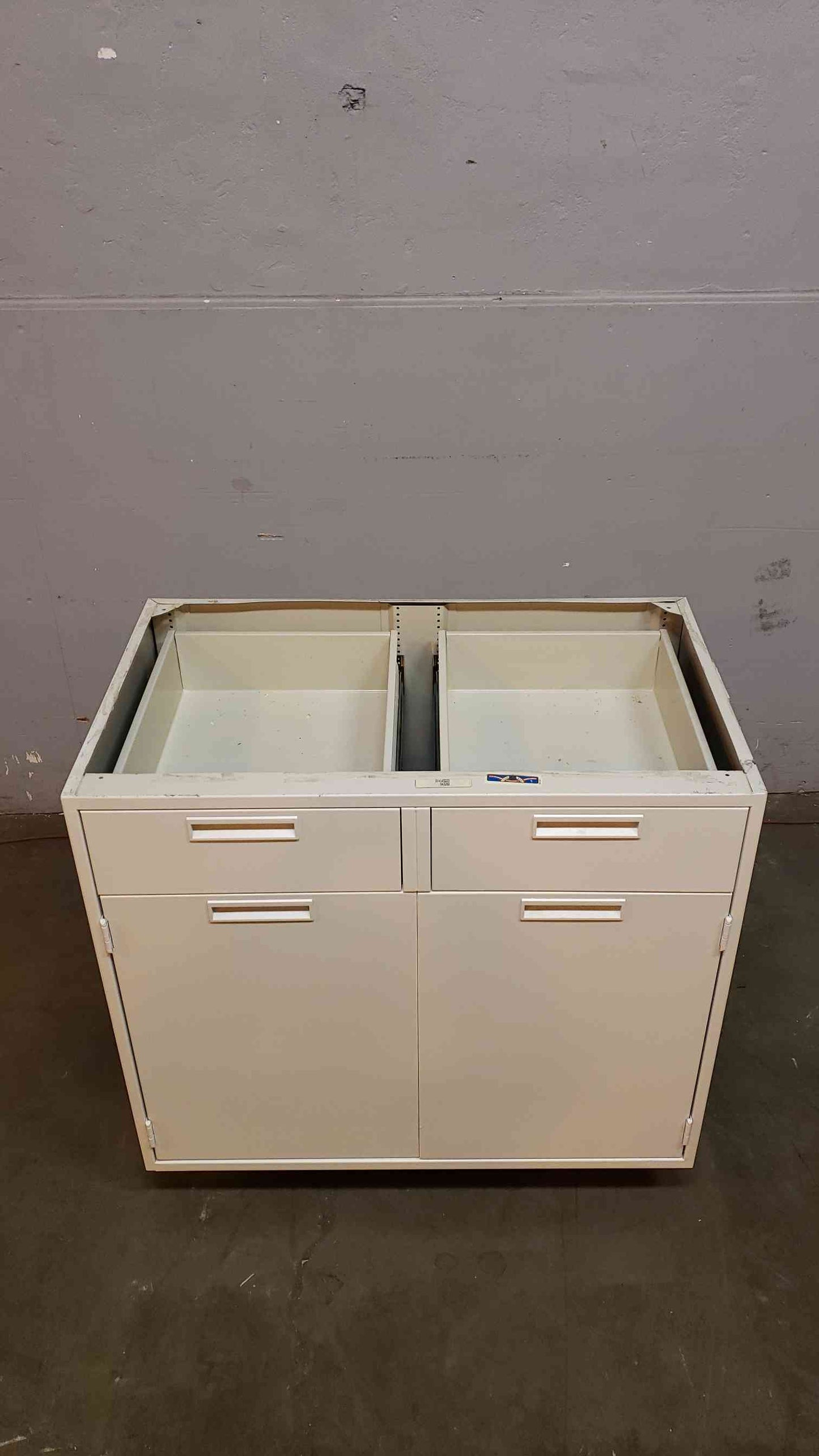 3' Fisher Hamilton Recessed Mixed Casework (SKU: 3957AA)(3957AA)
