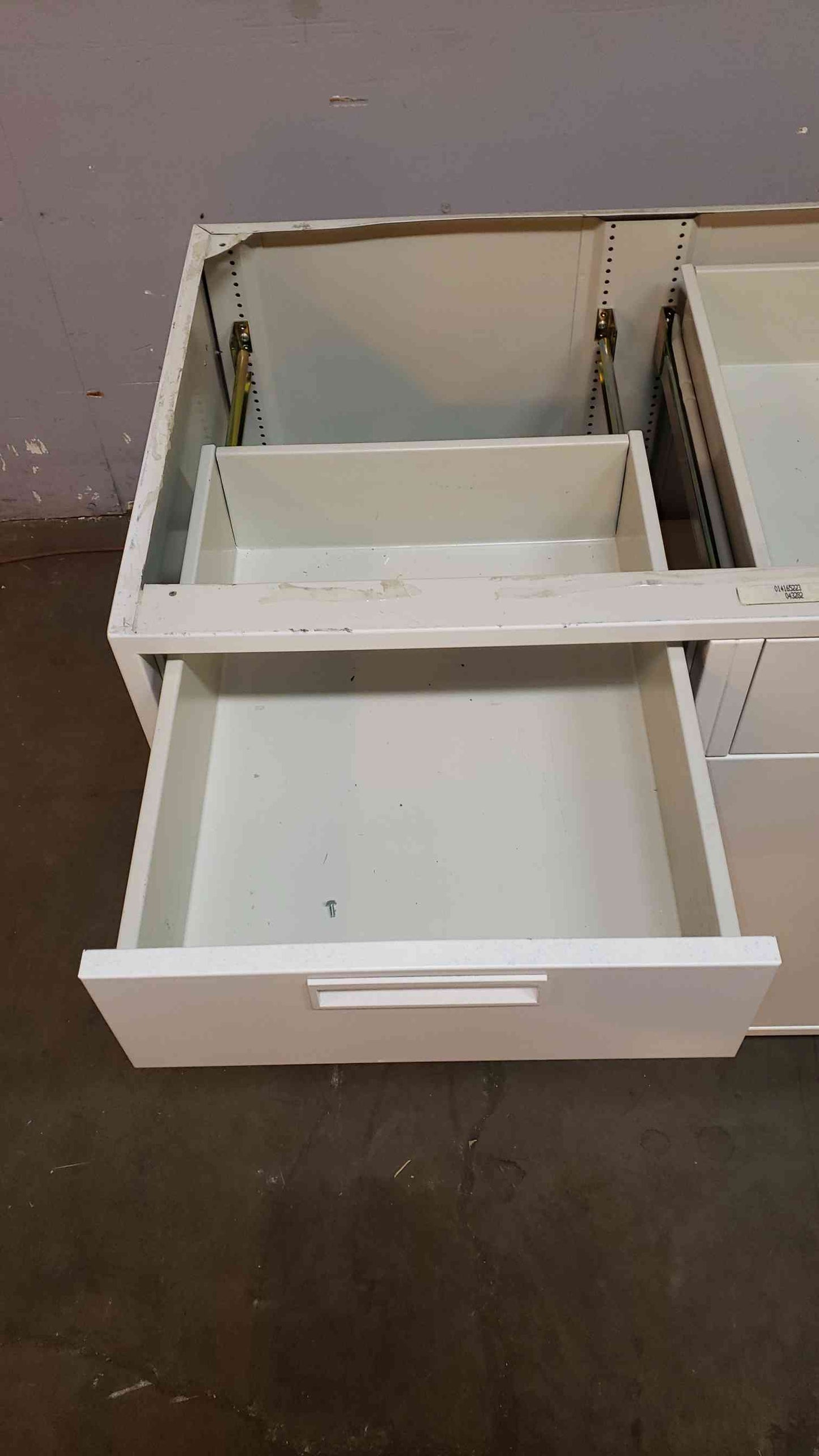 3' Fisher Hamilton Recessed Mixed Casework (SKU: 3957AA)(3957AA)
