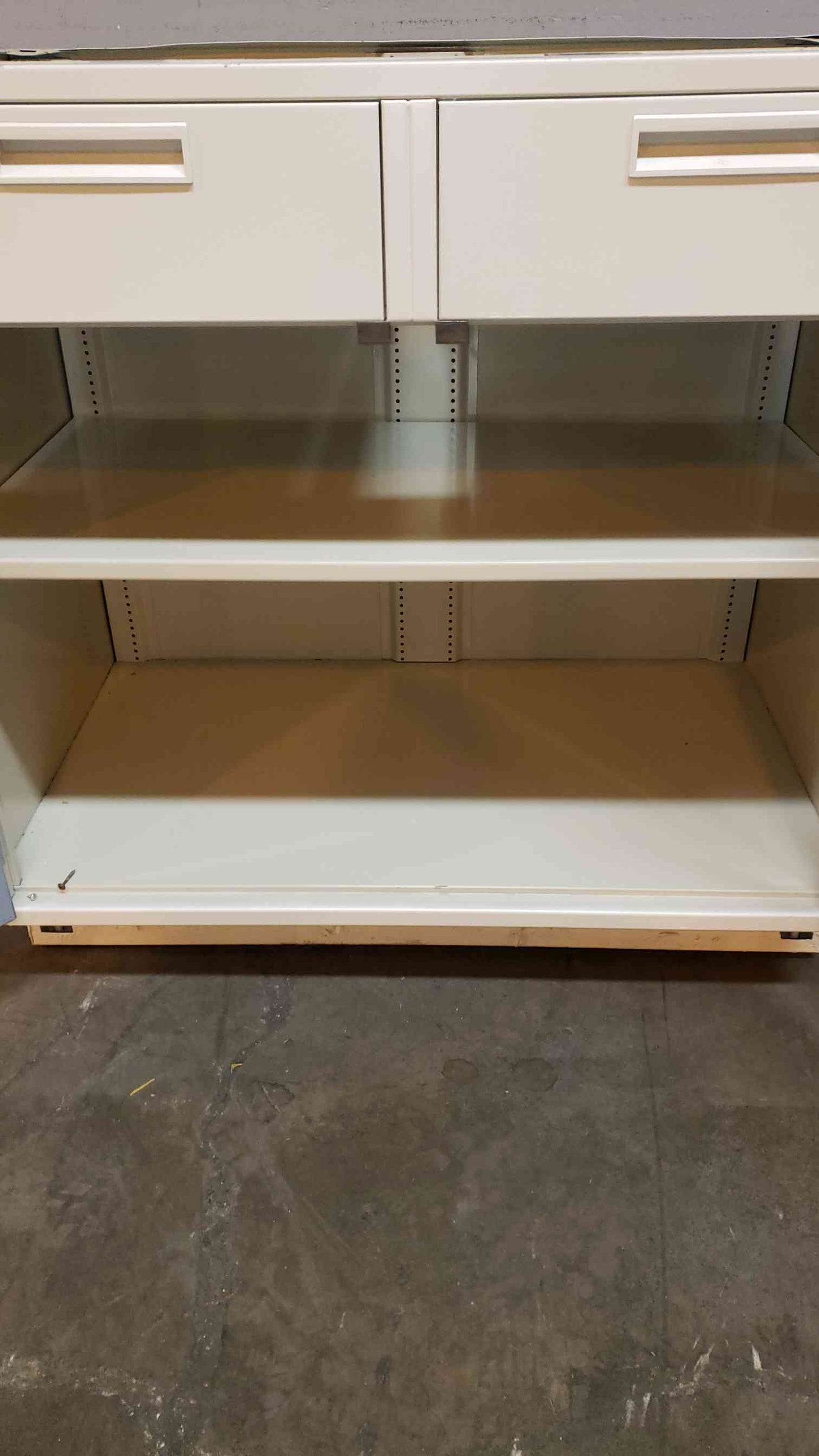 3' Fisher Hamilton Recessed Mixed Casework (SKU: 3957AA)(3957AA)