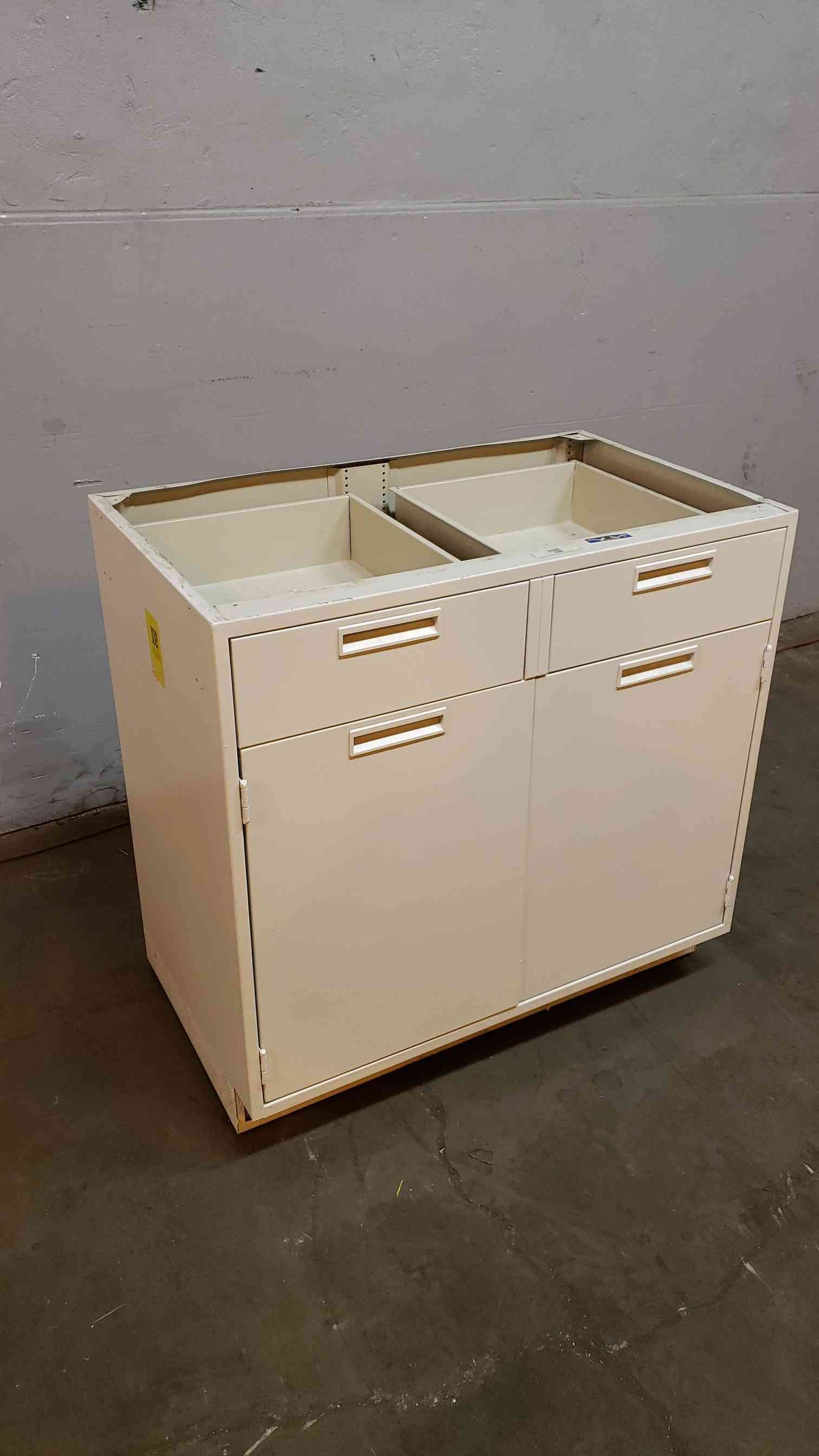 3' Fisher Hamilton Recessed Mixed Casework (SKU: 3957AA)(3957AA)
