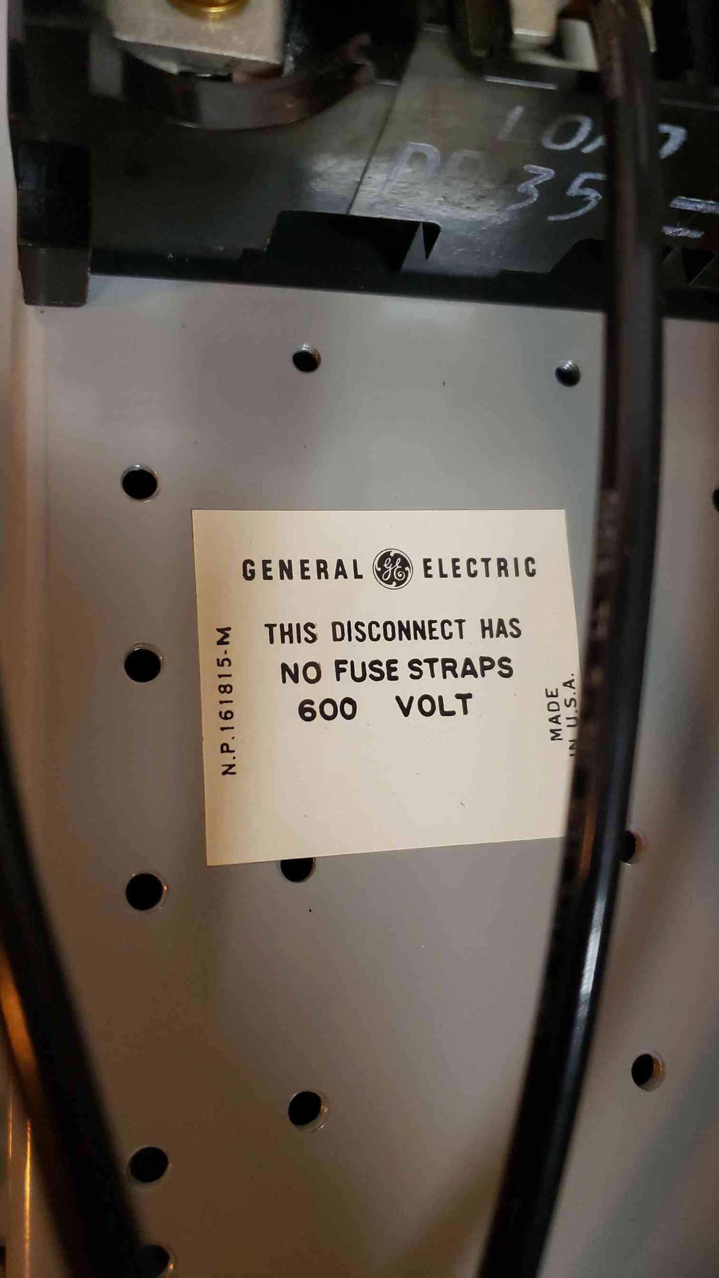 General Electric 300-Line Control Type 1 CR31151**AEA (SKU: 4958AA)(4958AA)