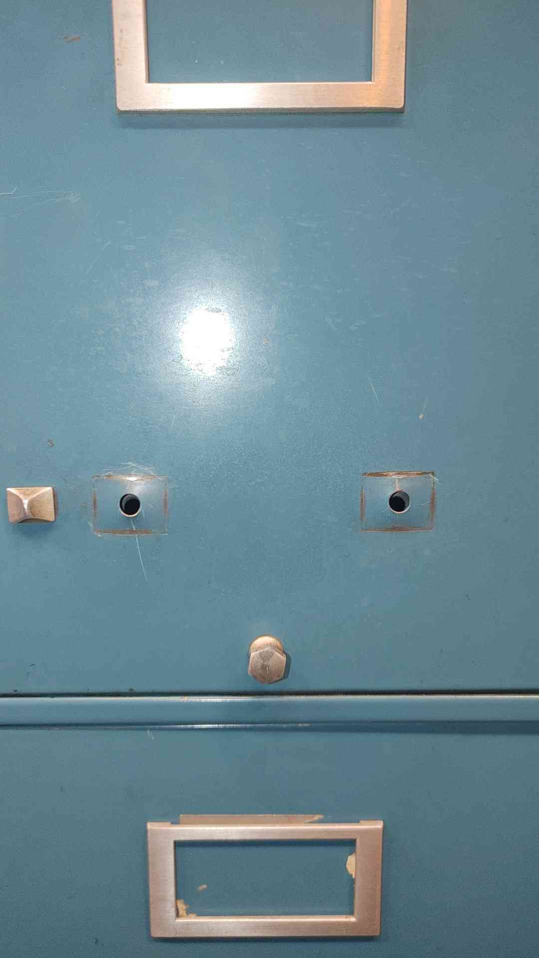*Pickup Only* Blue Steelmaster File Cabinet Filing Cabinet (1169AA)(1169AA)
