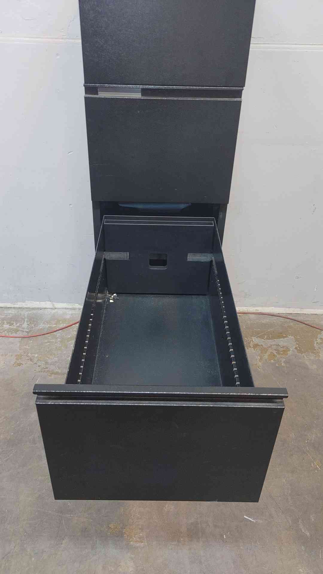 Black 5 Drawer File Cabinet Filing(1170AA)