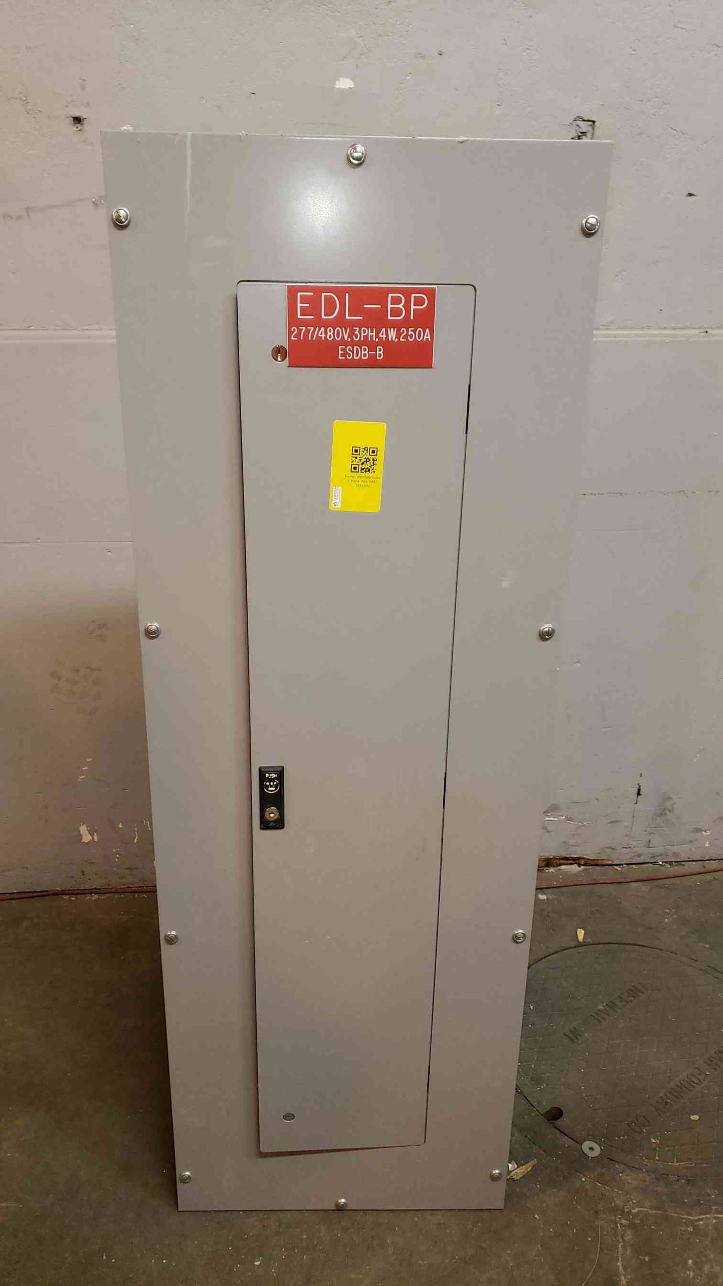 PRL2 250A 480V, 277V Panelboard 10 Breaker W/ Main Neut. 400A (SKU: 5435AA)(5435AA)