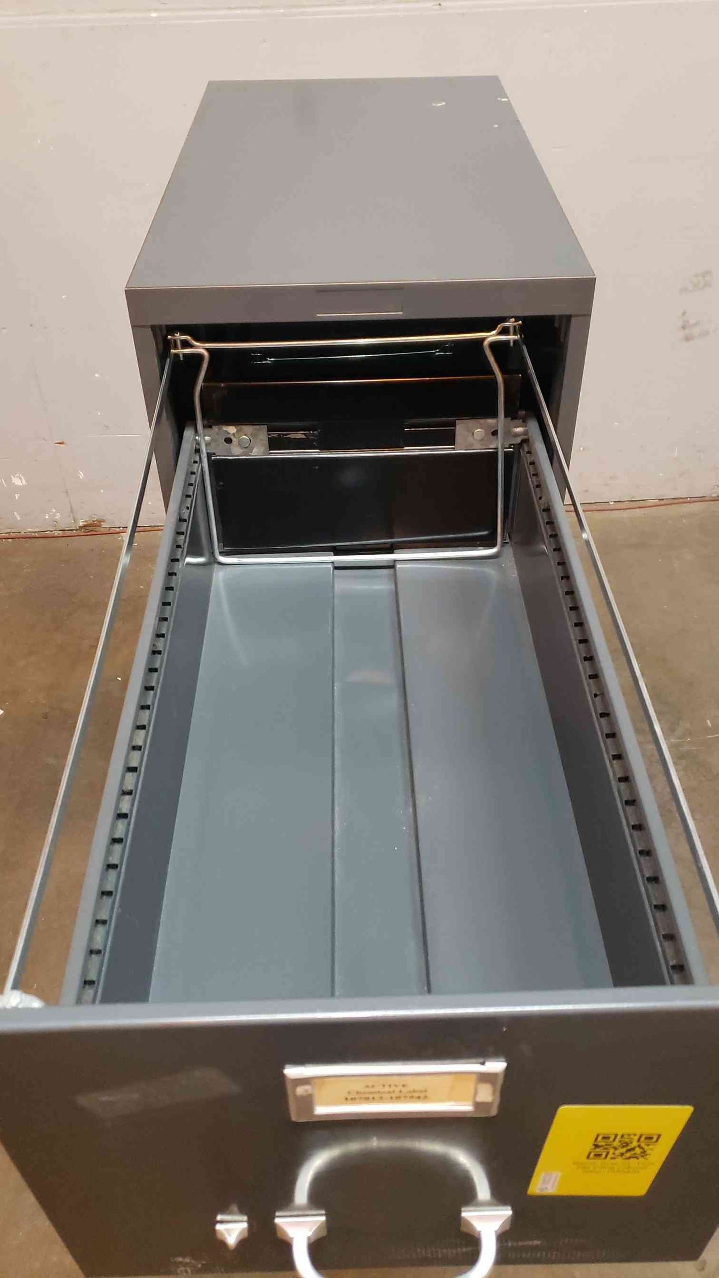 Gray 52" Four Tier Filing Cabinet (SKU: 1490AA)(1490AA)
